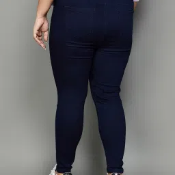 Nexus by Lifestyle Blue Cotton Mid Rise Jeans image 2