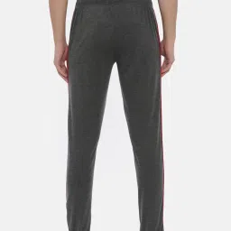 3Pin Grey Cotton Regular Fit Joggers image 2