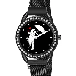 Miss Perfect Women Embellished Dial & Bracelet Style Straps Analogue Watch YP254-picture-34
