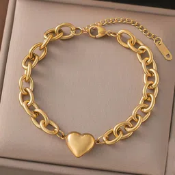 Designs & You Women Gold-Plated Link Bracelet-picture-28