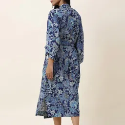 Fabindia Navy Printed Robe image 2