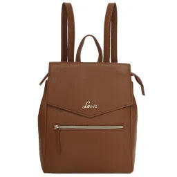 Lavie Brown PU Medium Backpack image 2