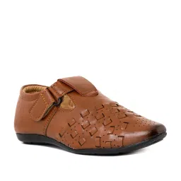 Khadim Men's Brown Fisherman Sandals image 2