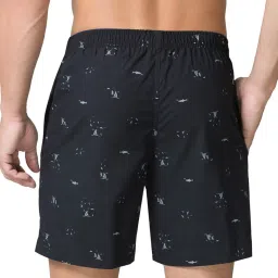Van Heusen Sport Regular Fit Media Pocket Super Soft Allover Print Boxer Shorts - VSB06 image 2