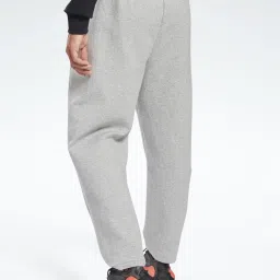 Reebok Grey Cotton Slim Fit Self Pattern Sports Trackpants image 2