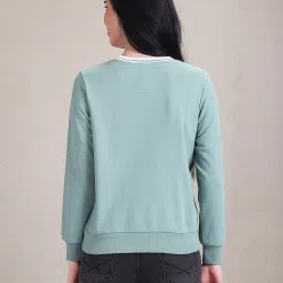 U.S. Polo Assn. Turquoise Regular Fit Sweatshirt image 2