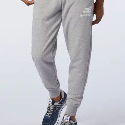 New Balance Grey Melange Comfort Fit Sports Joggers-picture-29