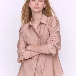 Cover Story Beige Shirt image 1
