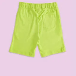 Pantaloons Junior Navy & Green Cotton Printed Shorts (Pack of 2) image 2