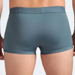 Calvin Klein Casper Blue Regular Fit Logo Printed Trunks image 2