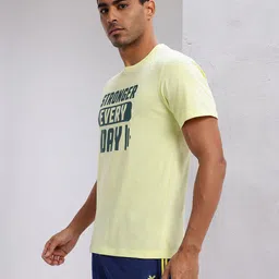 HRX by Hrithik Roshan Typography Printed Training T-shirt image 3