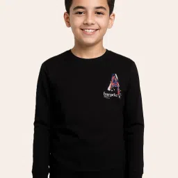 Cavio Boys Black Sweatshirt image 1