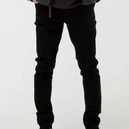 American Eagle Black Regular Fit Jeans image 1