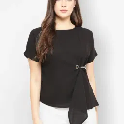 Gipsy Black Synthetic Top-image-31