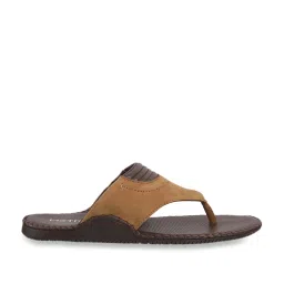 Metro Men's Tan Thong Sandals image 2