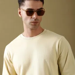 Dillinger Beige 100% Cotton Regular Fit T-Shirts image 1