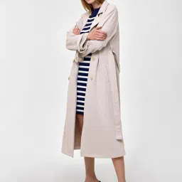 Cover Story White Polyester Regular Fit Casual Jacket image 2