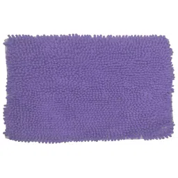 BIANCA Super-Soft Shaggy Floor Rug With Non-Slip Back -1pc Large (yakuza) solid-lilac image 2