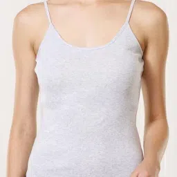 Van Heusen Grey Cotton Camisole image 4