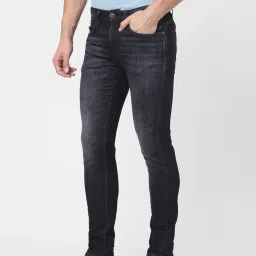 Selected Homme Dark Grey Denim Slim Fit Jeans image 3