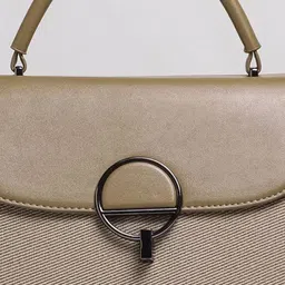 Exotic PU Swagger Shoulder Bag image 5