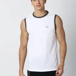 Peter England White Slim Fit Vests image 1