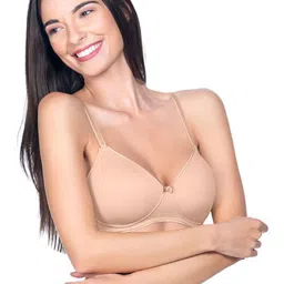 Amante Sandalwood Non Wired Padded T-Shirt Bra image 3