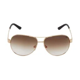 Gio Collection GL5065C01 Brown Aviator image 1