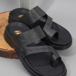 ID Men's Black Toe Ring Sandals-picture-49