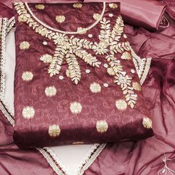 SHADOW & SAINING Semi-Stitched Dress Material-picture-33