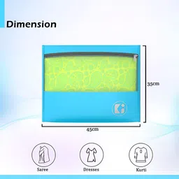 Aura Blue Set of 6 Regular Multi-Utility Organisers image 3