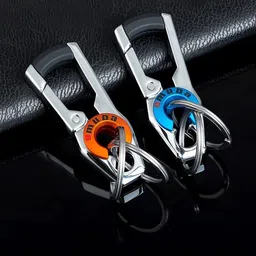 omuda Set Of 2 Press Lock Car & Bike Key Chains-picture-13