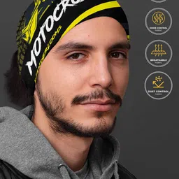 WANDERLOOMS Unisex Pack of 3 Soft Bandana Headband image 3