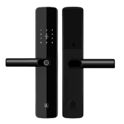 A2 SWEDEN Smart Lock Upto 50 Fingerprint & Upto 100 IC Card Acess Matte Black, ALPHA 10 BM-picture-43