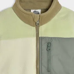 Mi Arcus Full Sleeves Colour Blocked Jacket - Multi Colour image 4