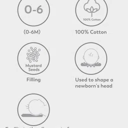 Mi Arcus Fruits Printed Mustard Seed Pillow Peach image 5