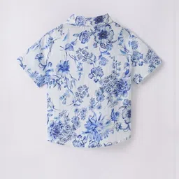 DUTT CREATION Boys Pack Of 2 Classic Printed Formal Shirt image 3