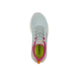 SKECHERS Womens GO RUN PURE Grey Running Shoes image 3