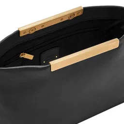 Fossil Penrose Solid-Plain Black Leather Clutch (S) image 3