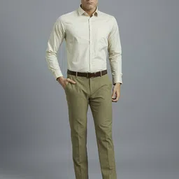 Reid & Taylor Men India Slim Fit Spread Collar Vertical Striped Cotton Formal Shirt-picture-26