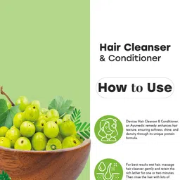 DEVICAAS 2-in-1 Hair Cleanser & Conditioner With Shikakai - 500 ml image 3