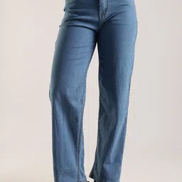 zayla Women Jean Flared High-Rise Stretchable Jeans-picture-18