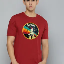 Jack Paris Graphic Printed Round Neck Short Sleeves Cotton T-shirt-picture-14