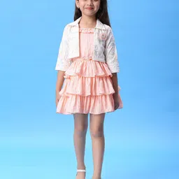 Macwin Crepe A-Line Mini Dress image 5