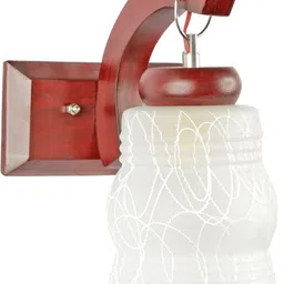 1ST TIME White Colourblocked Wood Contemporary Rectangle Shaped Wall Lamp-picture-42