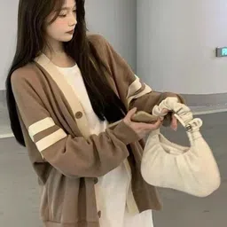 StyleCast Women Striped Printed Cardigan-image-53