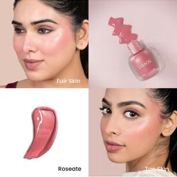 LAMIOR Cheek Dew Strobe Blush - 4.5 ml - Roseate image 5