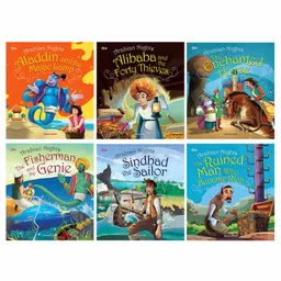 Arabian Nights Story Books Set of 6 - English-image-18