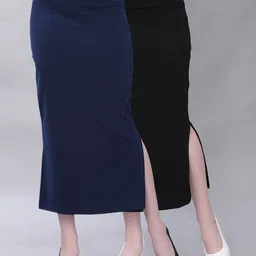 Selvia Pack Of 2 Mid-Rise Saree Shapewear-picture-20
