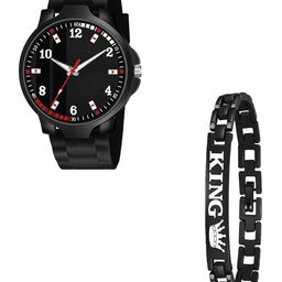 CSAMON Men Textured Straps Analogue Watch with Bracelet-picture-33